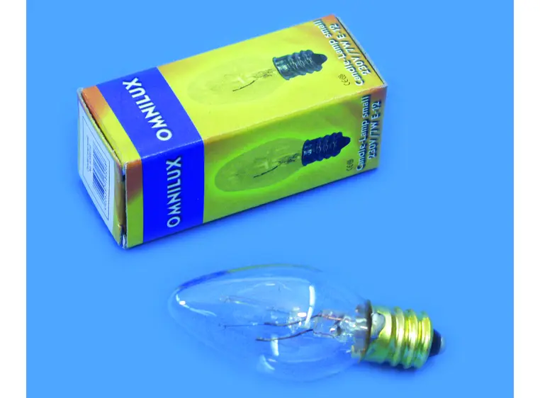 Omnilux 230V/10W E-12 candle-lamp small 